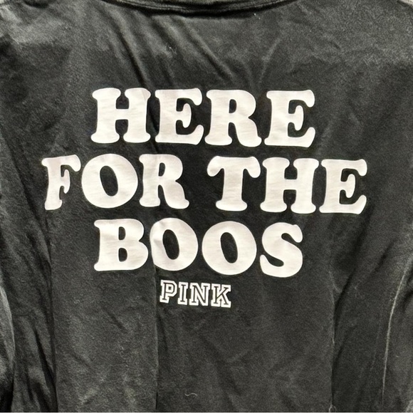 PINK Victoria secret Skeleton Hands here for the boos Graphic T-Shirt LARGE - Picture 4 of 5